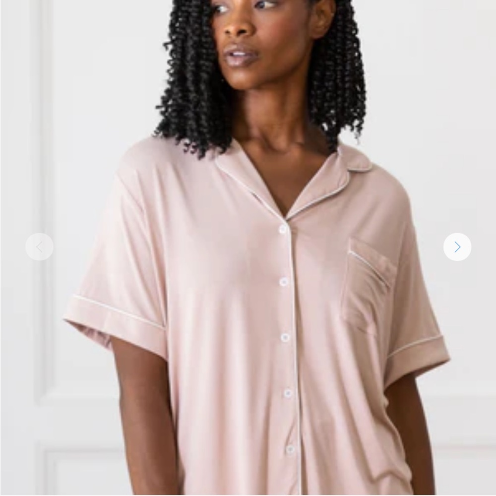 Cozy Earth short sleeve Pj tee
